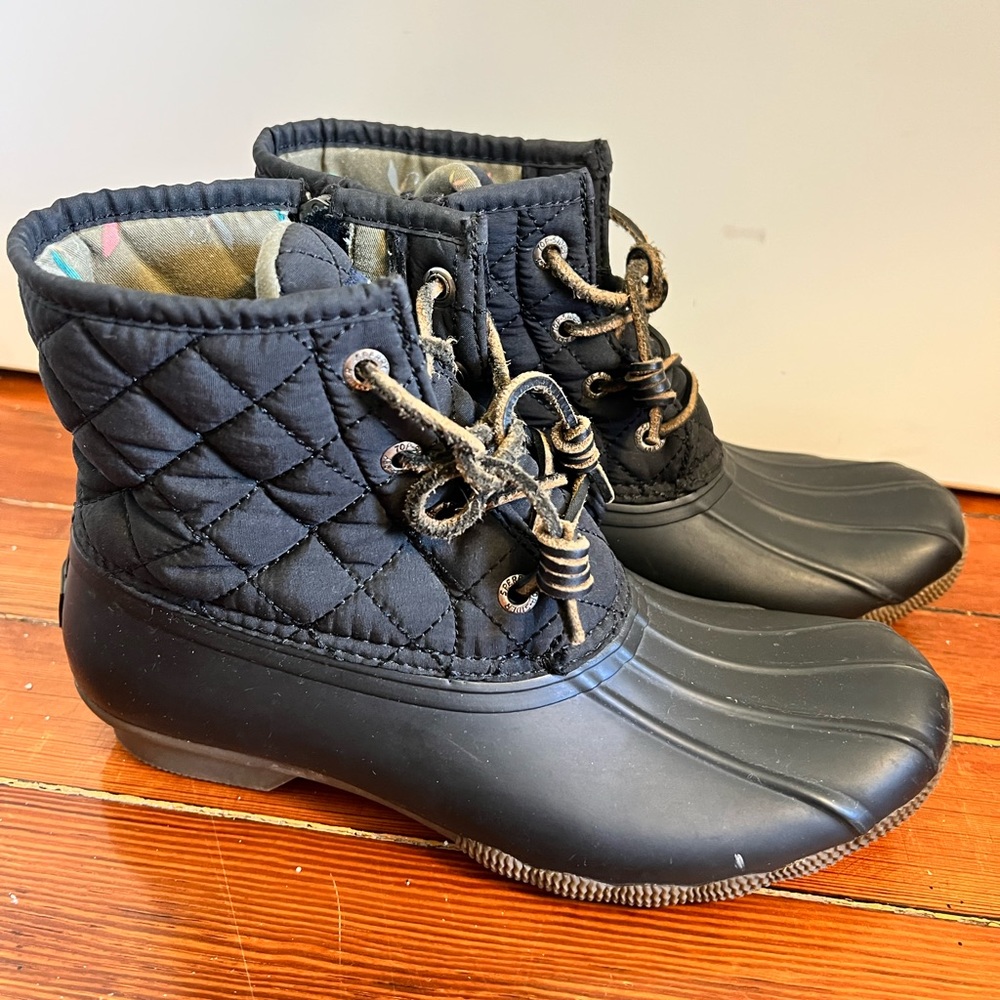 Sperry Waterproof Duck Boots, 6.5